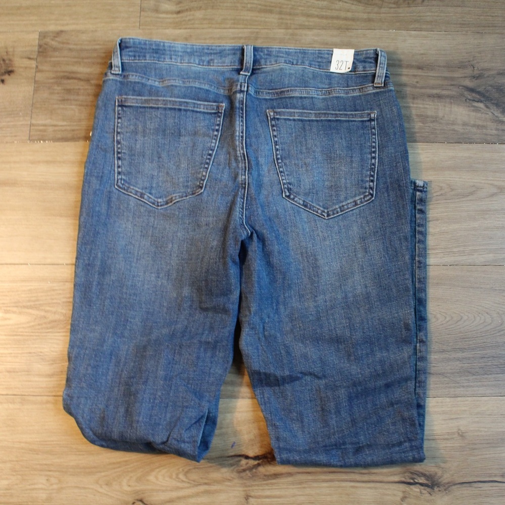 Cosmic Blue Love Women’s Jeans Guthrie Wash Straight Leg Size 32T NWT - Picture 2 of 9